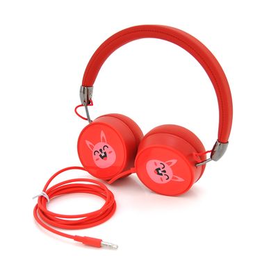 Навушники провідні GORSUN GS-771, Red, Blister GS-771R фото