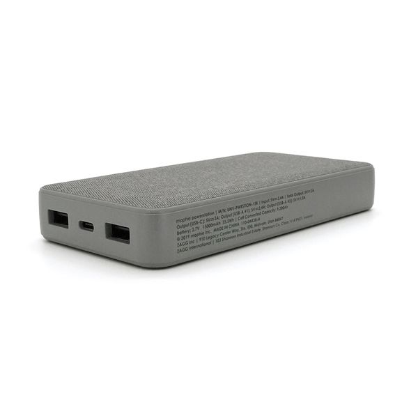 PowerbankTtec Mophie15000mAh, Output: 2*USB + Type-C, 20W, Gray, Q20 XL фото