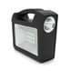 Переносний ліхтар CL25+ Solar, 1+1 режим, 1+15Led, вбудований аккум-Powerbank 10000mAh, 3 лампочки 3W, USB вихід, Black, Box CL25 фото 5