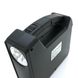 Переносний ліхтар CL25+ Solar, 1+1 режим, 1+15Led, вбудований аккум-Powerbank 10000mAh, 3 лампочки 3W, USB вихід, Black, Box CL25 фото 6