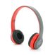 Бездротові навушники Bluetooth P47 Led, Red/Silver P47/RS фото 1