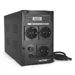 ДБЖ Ritar RTM1200 (720W) Proxima-D, LCD, AVR, 3st, 3xSCHUKO socket, 2x12V7.5Ah, metal Case (350х120х190) Q2 RTM1200D фото