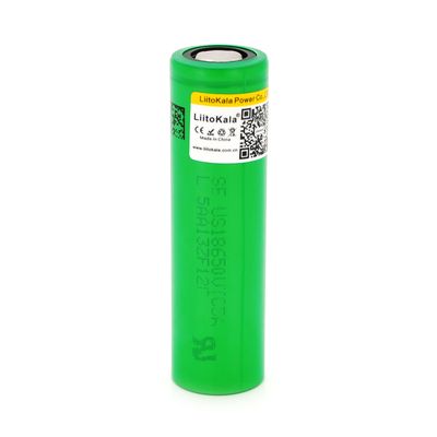 Акумулятор 18650 Li-Ion LiitoKala Lii-VTC5, 2600mah （2450-2650mah), 3.7V (2.75-4.2V), Green, PVC Lii-VTC5 фото