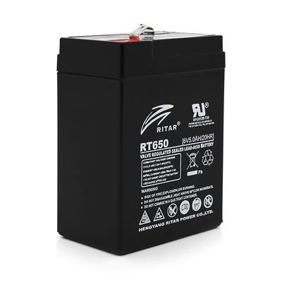 Аккумуляторная батарея AGM RITAR RT650, Black Case, 6V 5Ah ( 70х47х 99 (107) )Q20 RT650 фото