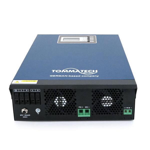 Гібридний інвертор TOMMATECH TT-NEW5K/MPPT 48V 5000W ток заряда 60А MPPT(60-115В) TT-NEW5K/MPPT фото