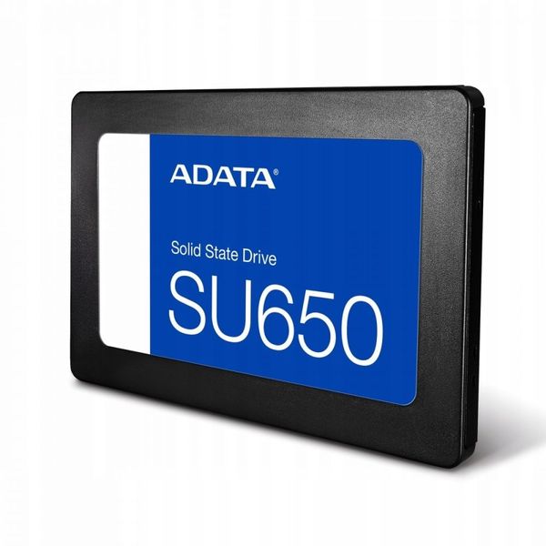 SSD Диск ADATA Ultimate SU650 960GB 2.5&amp;quot; SATA III 3D TLC (ASU650SS-960GT-R) ЦУ-00041981 фото