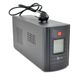 ДБЖ Ritar RTM1200 (720W) Proxima-D, LCD, AVR, 3st, 3xSCHUKO socket, 2x12V7.5Ah, metal Case (350х120х190) Q2 RTM1200D фото 1