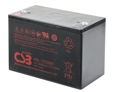 Аккумуляторная батарея CSB HRL12330W, 12V 100Ah (308.7х168х210.6(220) HRL12330W фото