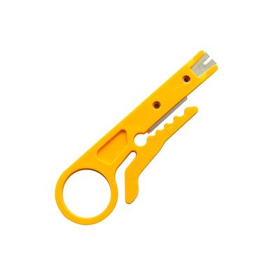 Инструмент для зачистки кабеля Stripper, yellow, цена за штуку, Q100 YT-CaSt фото
