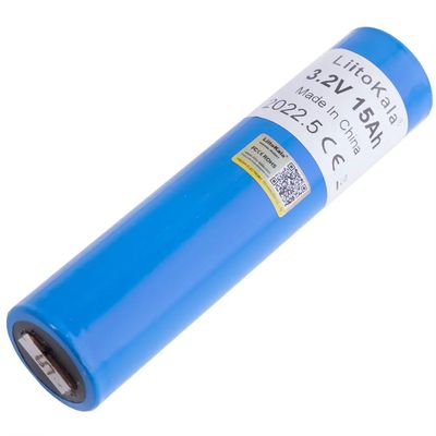 Литий-железо-фосфатный аккумулятор LiFePO4 LiitoKala-33140, 15Ah, 3.2V, Blue LiitoKala-33140 фото