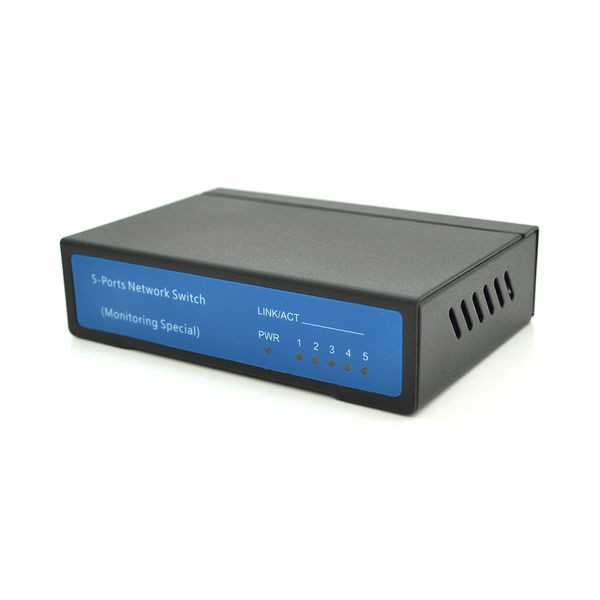 Комутатор Dinkia DS-1005P 5 портів Ethernet 10/100 Мбіт / сек, без БЖ, BOX DS-1005P фото