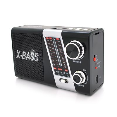 Радіоприймач YG-851BT+Solar, AM/FM, вбудований акумулятор, Mix color, Box YG-851BT+S фото