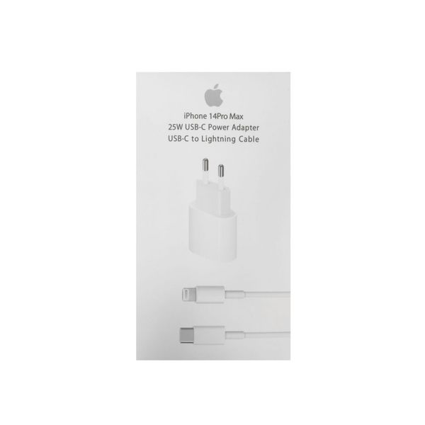 Мережевий Зарядний Пристрій Apple PD 25W iPhone 14 Pro Max 1:1 ЦУ-00041708 фото