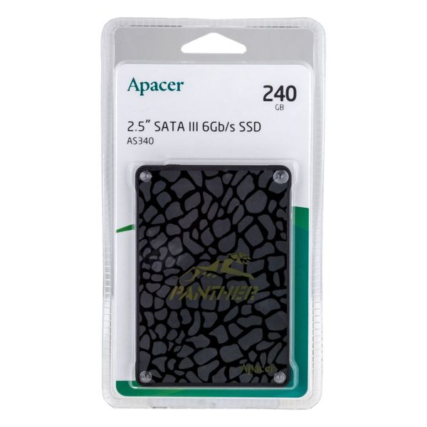SSD Диск Apacer AS340 240GB 2.5&amp;quot; 7mm SATAIII Standart (AP240GAS340G-1) ЦУ-00035534 фото