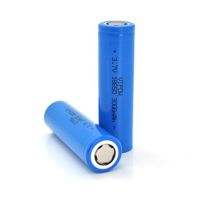 Аккумулятор 18650 Li-Ion Vipow ICR18650 FlatTop, 3000mAh, 3.7V, Blue ICR18650-3000mAhFT фото