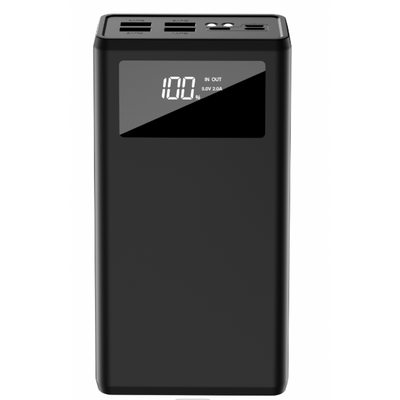 Універсальна Мобільна Батарея Power Bank XO PR124 Digital Display 40000 mAh ЦУ-00033776 фото