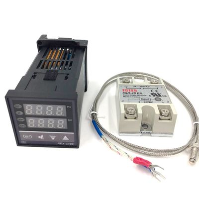 Контроллер температуры с релейным выходом REX-C100FK02-M*EN REX-C100FK02 фото