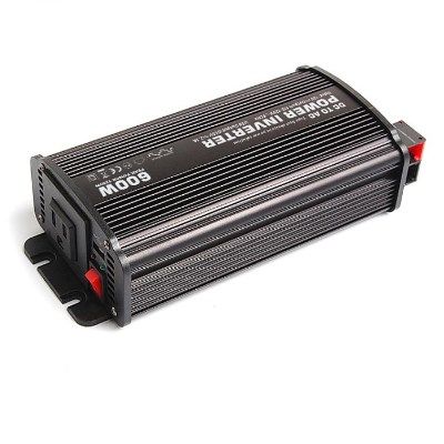 Інвертор напруги Carspa-600-122 (600Вт), 12/220V, approximated, 1Shuko, USB, клеми, Box Q15 CarspaMS-600-122 фото