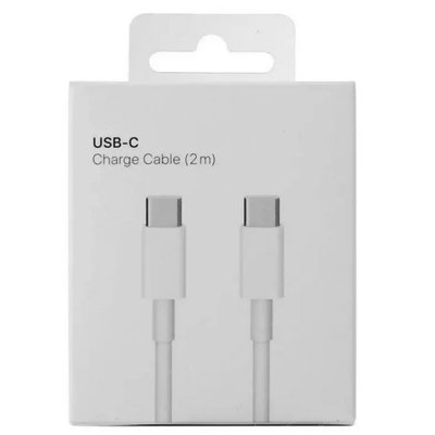 Кабель USB Apple Type-C to Type-C 2m 1:1 ЦУ-00040479 фото