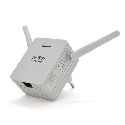 Підсилювач WiFi сигналу з 2-ма вбудованими антенами LV-WR06, живлення 220V, 300Mbps, IEEE 802.11b / g / n, 2.4GHz, BOX LV-WR06 фото