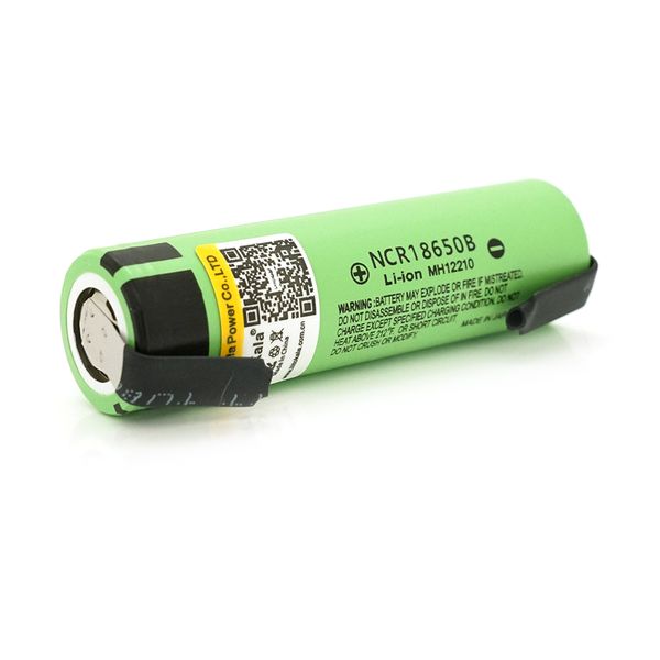 Акумулятор 18650 Li-Ion LiitoKala Lii-34B-N, 3400mAh (3200-3400mAh), 3.7V (2.75-4.2V), Green, PVC BOX Lii-34B-N фото