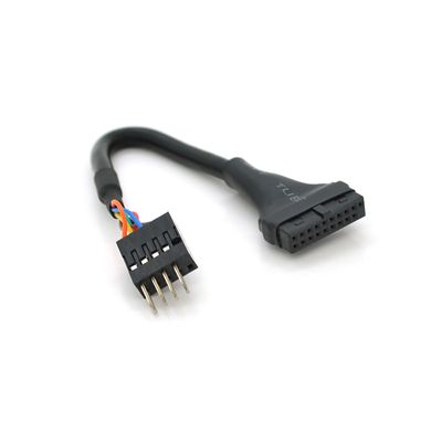 Переходник USB 3.0 => USB 2.0 для материнской платы, 20pin (мама) to 8 pin (папа) YT-A-USB3.0=>USB фото