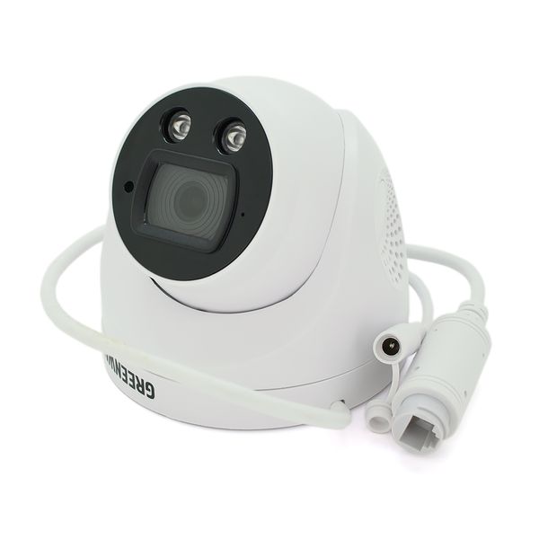 5MП Starlig Купольна внутр камера з мікрофоном GW IPC16D5MP25 2.8mm POE ІЧ-підсвічування IPC16D5MP25 фото