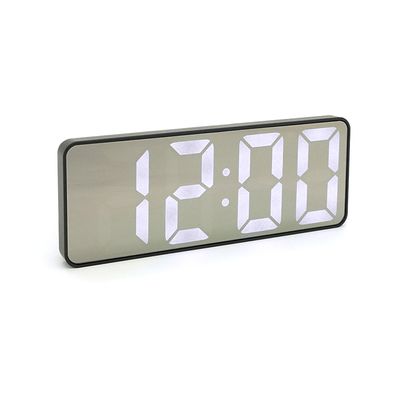 Электронные часы VST-898 Зеркальный дисплей, с датчиком температуры и влажности, будильник, питание от кабеля USB, White VST-898W фото
