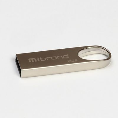 Флеш-накопичувач Mibrand Irbis, USB 2.0, 16GB, Metal Design, Blister MMiI/16 фото