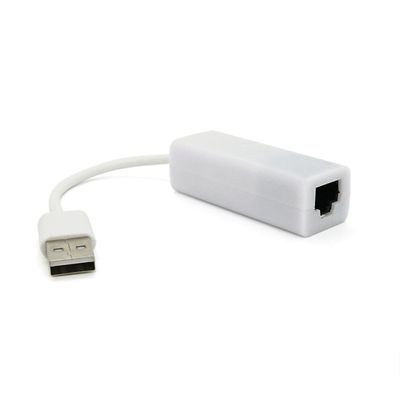 Контролер USB 2.0 to Ethernet - Мережевий адаптер 10 / 100Mbps з проводом, White, Blister Q500 JP1081B / KY-RD9700 фото