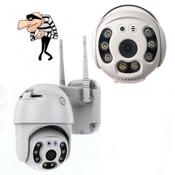 Поворотная уличная IP камера видеонаблюдения PTZ WiFi xm 2mp с удаленным доступом Art-PTZ258 фото