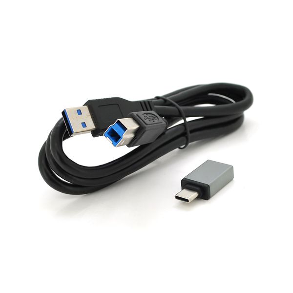 Хаб USB 3.0, 4 порти USB 3.0 + 1 порт QC3.0, з перемикачами на кожен порт, DC5V3A, Black, BOX YT-3H4+1 фото