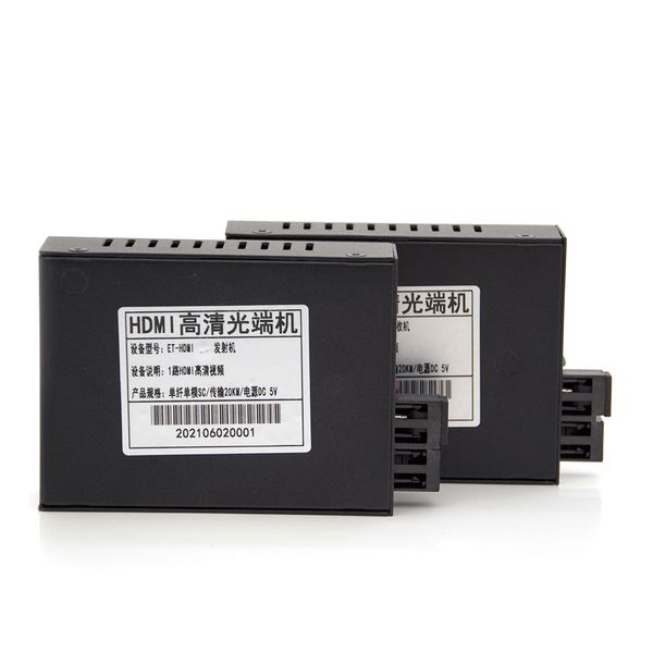 Одноканальный активный удлинитель HDMI сигнала по Оптоволоконному кабелю USB . Дальность передачи: до 20 километров, 1080P HDMI-SFP-20Км фото