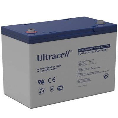 Акумуляторна батарея Ultracell UCG75-12 GEL 12V 75 Ah (259 x 168 x 214) White Q1/67 UCG75-12 фото