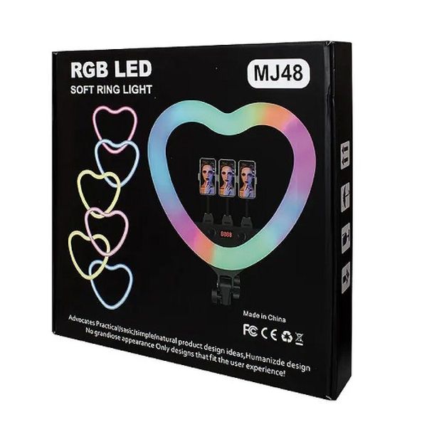 Лампа RGB MJ48 48cm Remote (Heart Style) ЦУ-00034729 фото