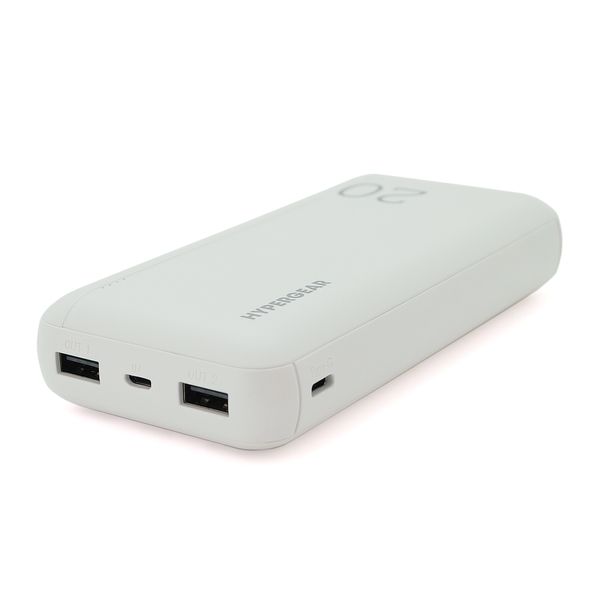 PowerBank Hypergear 20000mAh Fast Charge , 2*USB, White, Q24 Hypergear-15460 фото