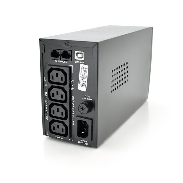 ИБП Ritar RTP500L-UX-IEC (300W) Proxima-L, LED, AVR, 3st, USB, 4x IEC-320 C14, 145-290Vac, 1x12V4.5Ah, plastik Case ( 314 x 97 X 143 ) 4 кг Q4 RTP500L-UX-IEC фото