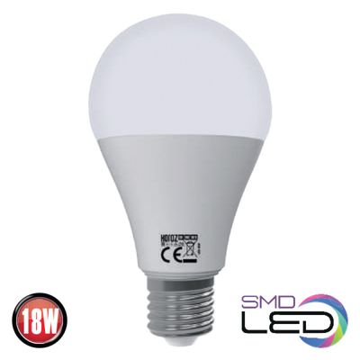 Лампа А60 PREMIER SMD LED 18W 4200K E27 1600Lm 175-250V YT32456 фото