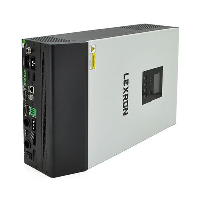 Гибридный инвертор Lexron-5000-48, 5000W, 48V, ток заряда 0-110A, 170-280V,MPPT (110А, 90 Vdc)Parallel MPS5KVA фото