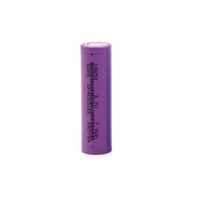 Акумулятор Li-ion 18650 3000mAh 3.7V, Purple, 2 шт. в упаковці, ціна за 1 шт 3000mAh-3C фото