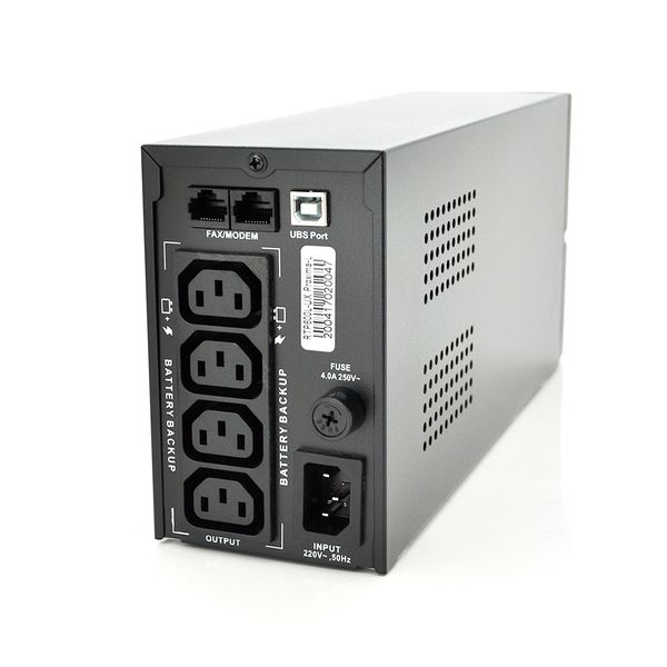 ДБЖ Ritar RTP600L-UX-IEC (360W) Proxima-L, LED, AVR, 3st, USB, 4xIEC-320 C14, 145-290Vac, 1x12V7Ah, plastik Case (314 x 97 X 143) 4,6 кг Q4 RTP600L-UX-IEC фото