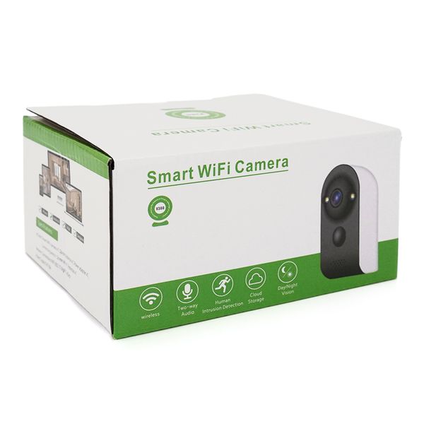 2Мп Wi-Fi відеокамера вулична з акумулятором та SD/карта з YOSO YO-IPC42D2MP30 2.8mm V380 YT30395 фото