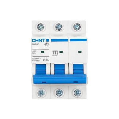 Автоматичний вимикач CHNT NXB-63 3P C10, 10A NXB-63-3P-C10 фото