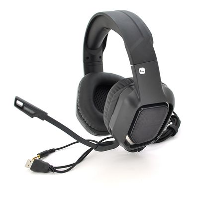 Навушники провідні Cyberpunk CP-007, з мікрофоном і регулюванням гучності, Black, Box Cyberpunk CP-007 фото