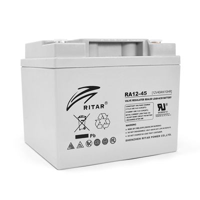 Акумуляторна батарея AGM RITAR RA12-45, Gray Case, 12V 45.0Ah (198 x 166 x169 ) Q1 RA12-45 фото