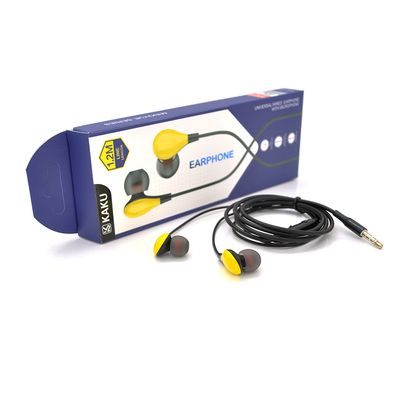 Навушники провідні iKAKU KSC-478 MINGYUE з мікрофоном, Yellow, Bох KSC-478-Y фото