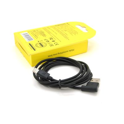 Кабель Hoco UPL11, Lightning-USB, 2.1A, Black, длина 1.2м, BOX UPL11/LB фото
