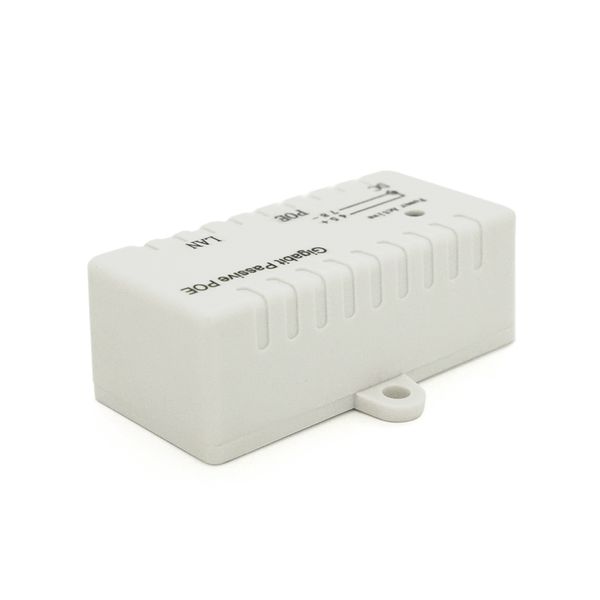 POE інжектор IEEE 802.3af PoE з портом Ethernet 10/100/1000 Мбіт / с, White 33313 фото