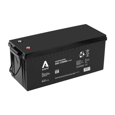 Аккумулятор AZBIST Super GEL ASGEL-122000M8, Black Case, 12V 200.0Ah ( 522 x 240 x 219) Q1/18 ASGEL-122000M8 фото