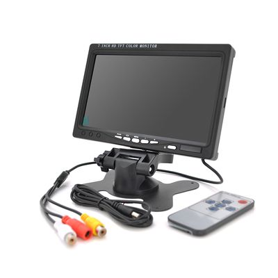 Монитор для видеонаблюдения TFT 7", AV, 1024*600ips, 12V, BOX 03940 фото